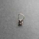 Tiny Flower Nosepin - Wire - Quirksmith
