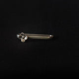 Tiny Flower Silver Watch Charm - Quirksmith