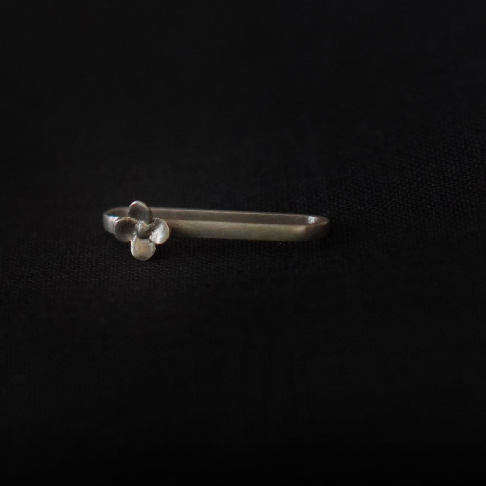 Tiny Flower Silver Watch Charm - Quirksmith