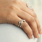 Tiny Flower Toe Ring - Single Piece - Quirksmith