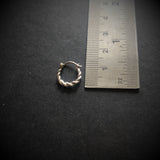 Tiny Twisted Nosering/Septum Ring - Wire - Quirksmith