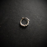 Tiny Twisted Nosering/Septum Ring - Wire - Quirksmith