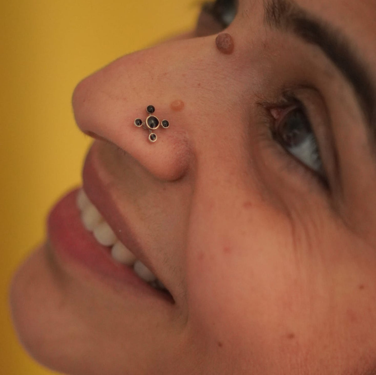 Trajva Bindu Nosepin Stud-Wire - Quirksmith