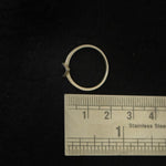 Trajva Black Trikone Ring-S/M - Quirksmith