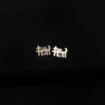 Trajva Lion Studs - Quirksmith