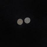Trajva Taal Studs-Small Circle Studs - Quirksmith