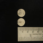 Trajva Taal Studs-Solid & Hollow Circle Pair - Quirksmith