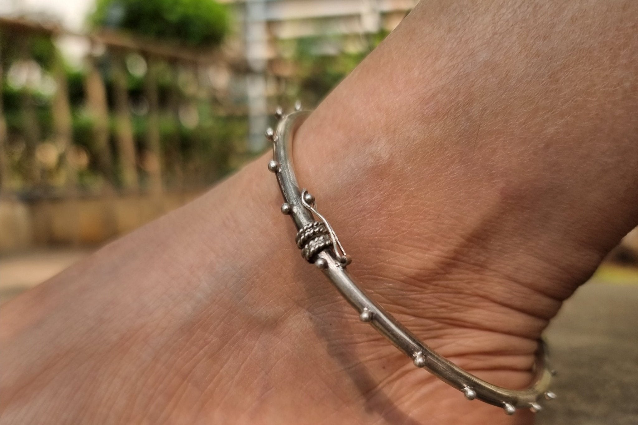 Tribal Anklet Kada - Single Piece - Quirksmith