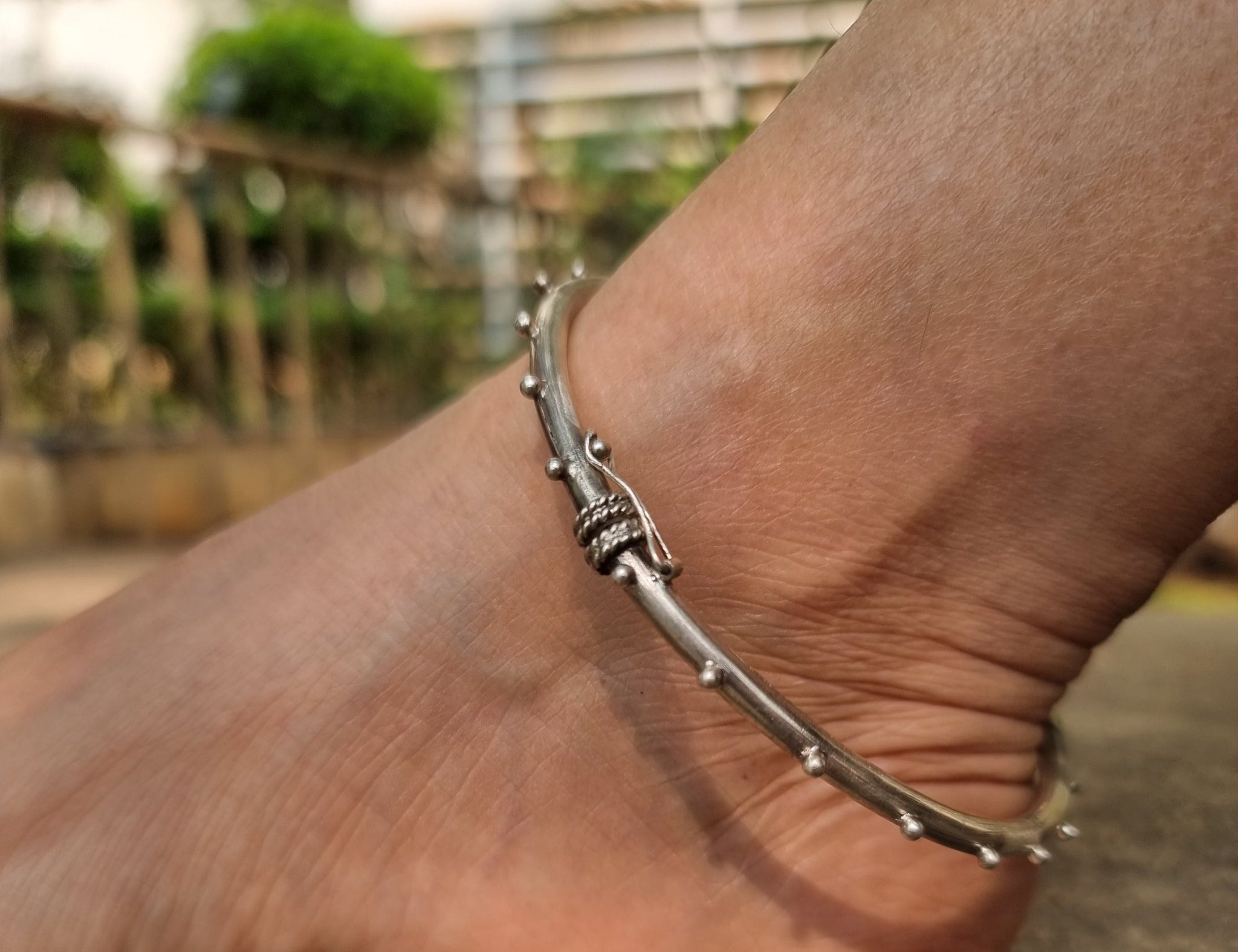 Tribal Anklet Kada - Single Piece - Quirksmith