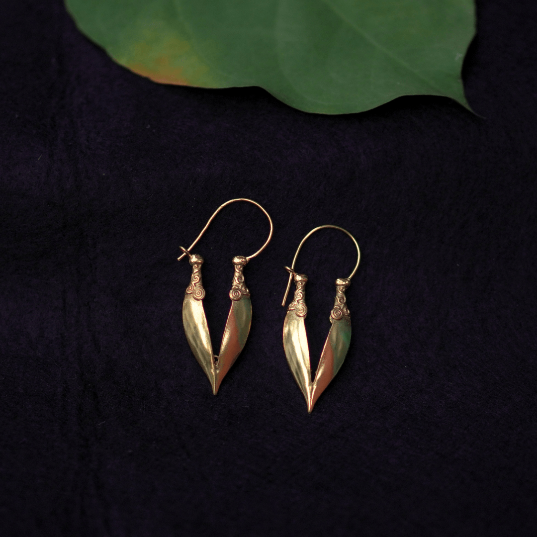 Tribal Edge Hoops - Quirksmith