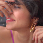 Tribal Edge Hoops - Quirksmith