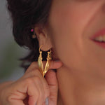 Tribal Edge Hoops - Quirksmith