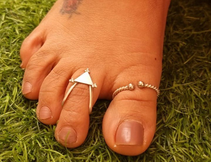 Tribal Heirloom Toe Ring - Single Piece - Quirksmith