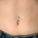 Trikone Belly Ring - Quirksmith