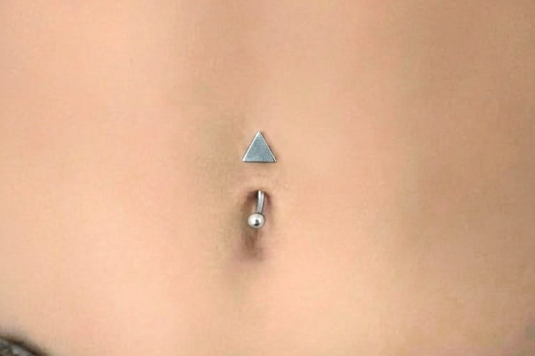 Trikone Belly Ring - Quirksmith