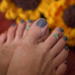 Trikone Toe Ring - Single Piece - Quirksmith