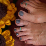 Trikone Toe Ring - Single Piece - Quirksmith