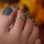 Trikone Toe Ring - Single Piece - Quirksmith