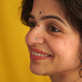 Trishul Intricate Nosepin-Wire - Quirksmith