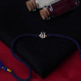 Trishul Intricate Silver Rakhi - Quirksmith