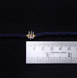 Trishul Intricate Silver Rakhi - Quirksmith
