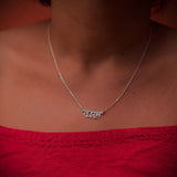 Tu Jhoom Necklace (Silver) - Quirksmith