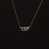 Tu Jhoom Necklace (Silver) - Quirksmith