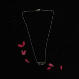 Tu Jhoom Necklace (Silver) - Quirksmith
