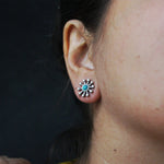 Turquoise Studs - Quirksmith