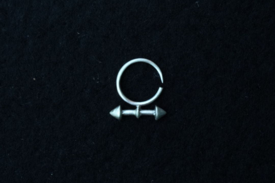 Twin Arrow Head Nosering/Septum Ring