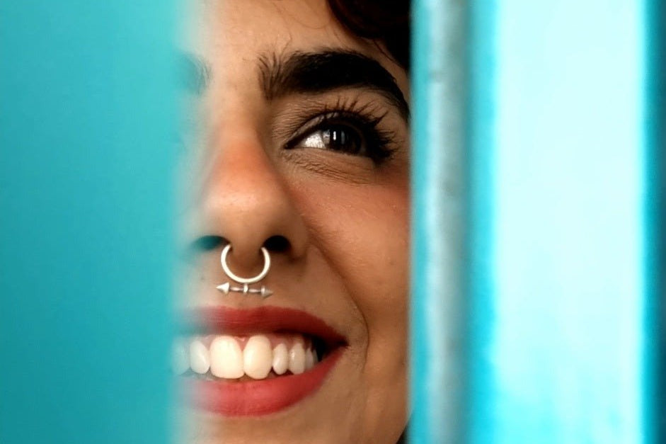 Twin Arrow Head Nosering/Septum Ring - Wire - Quirksmith