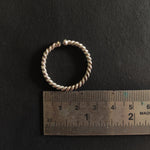 Twisted Big Toe Ring - Single Piece - Quirksmith