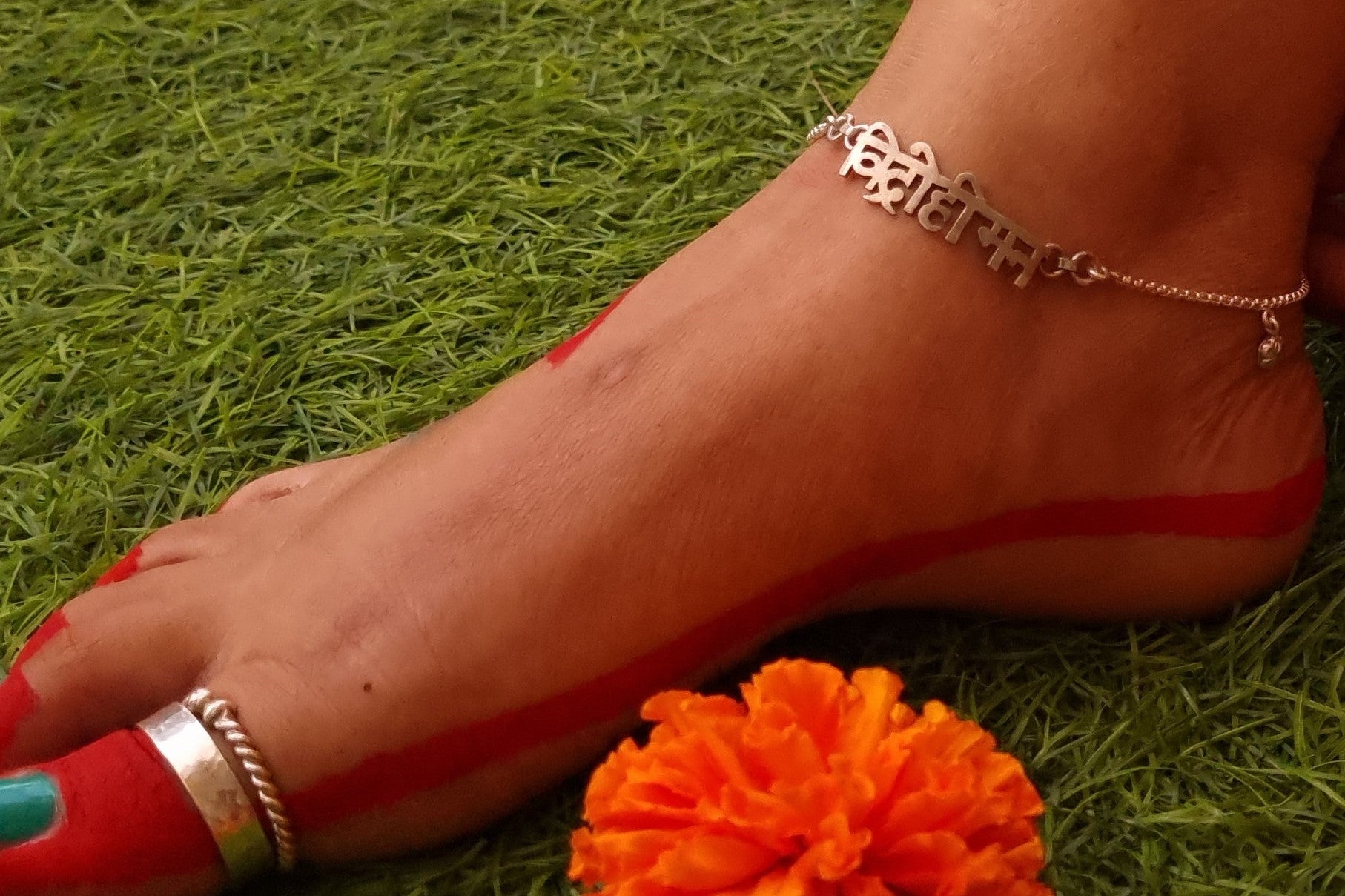 Vidrohi Man Anklet - Single Piece - Quirksmith
