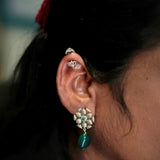 Zohras Bloom - Zohra drop earrings+kusum bugadi sp - Quirksmith