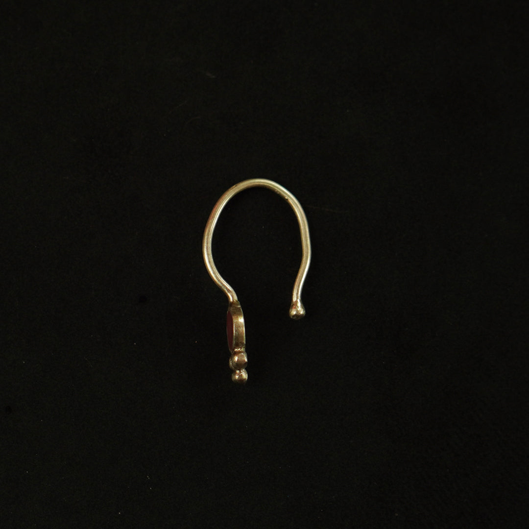 Buy Silver Clip on Lip Ring Online - Quirksmith