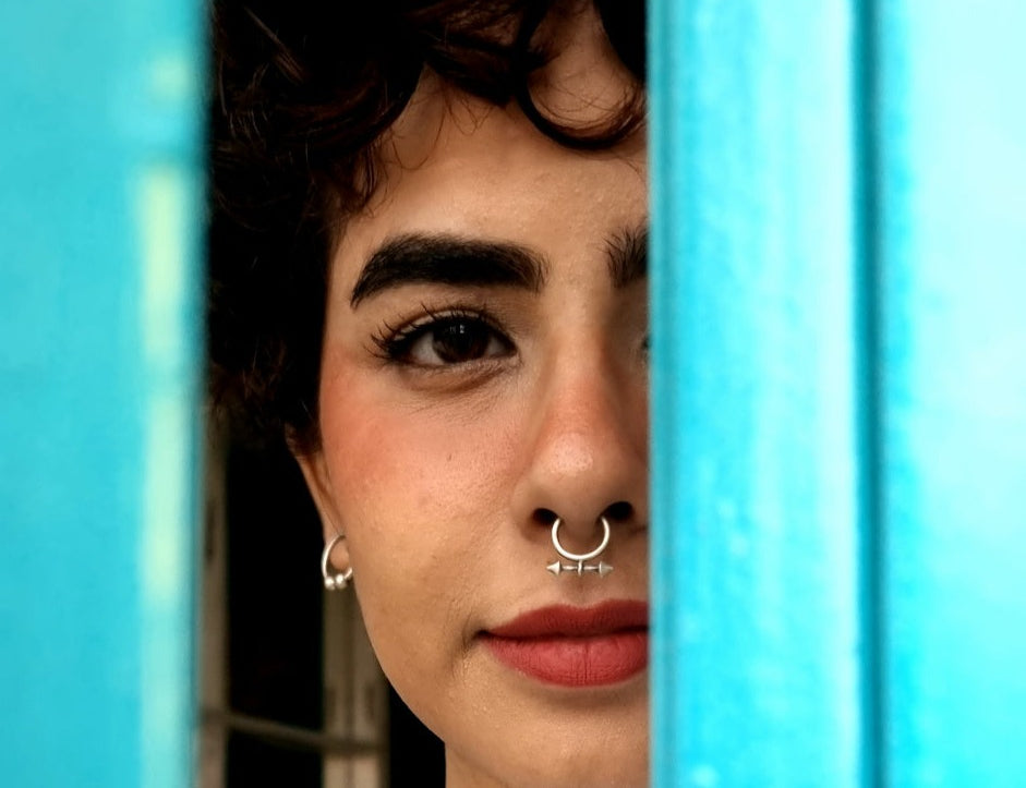 Buy online quirky silver septum rings - Quirksmith