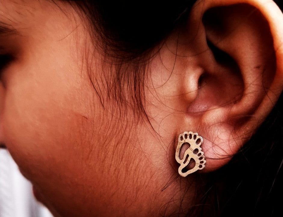 Buy Handcrafted Silver Studs Online at Quirksmith