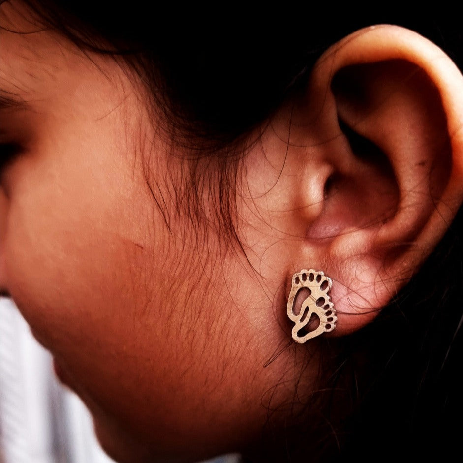 Buy Handcrafted Silver Studs Online at Quirksmith