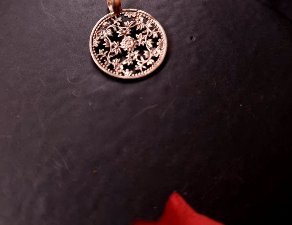 Buy Silver Filigree Pendants Online in India - Quirksmith