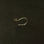 Buy Silver Clip on Lip Ring Online In India - Quirksmith