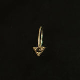 Buy silver Clip on Lip Ring Online - Aztec Lip Clip - Quirksmith