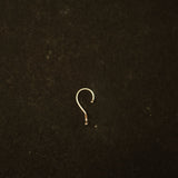 Buy simple silver Clip on Lip Ring Online