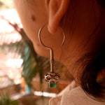 Buy silver Designer Earrings for Women - Quirksmith