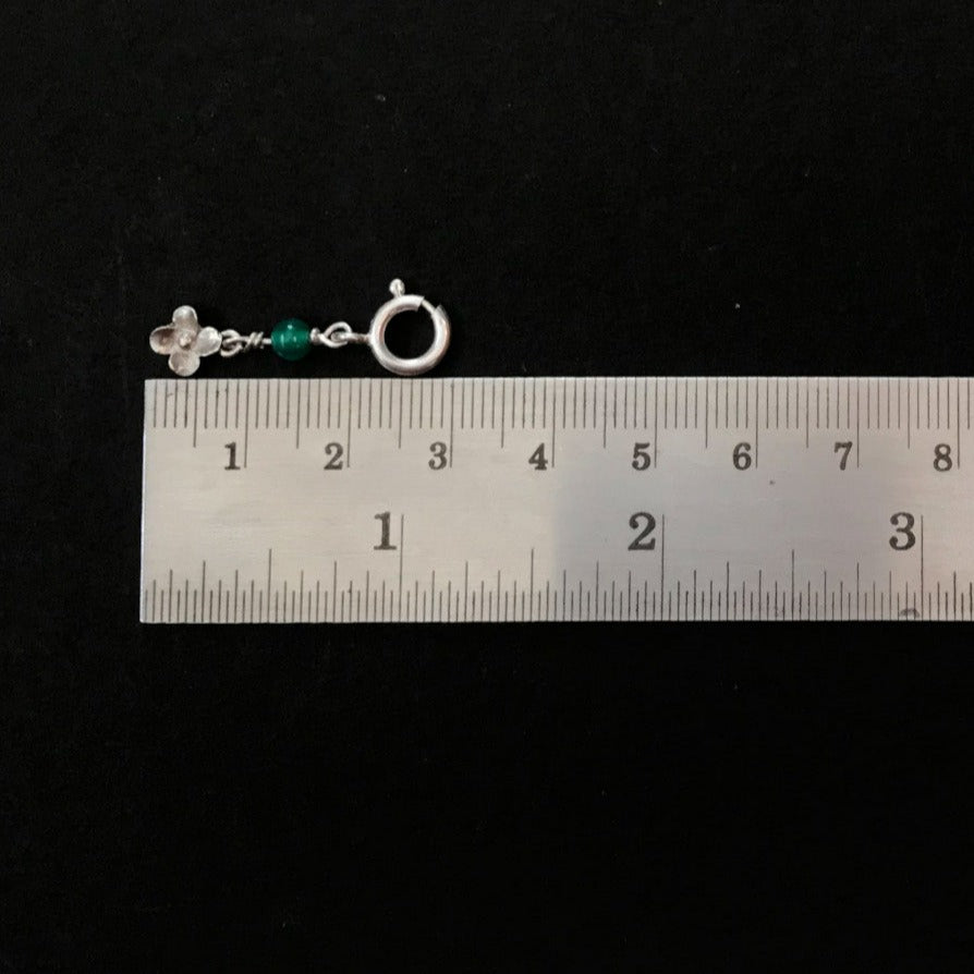Buy silver flower Charms Online in India | Quirksmith