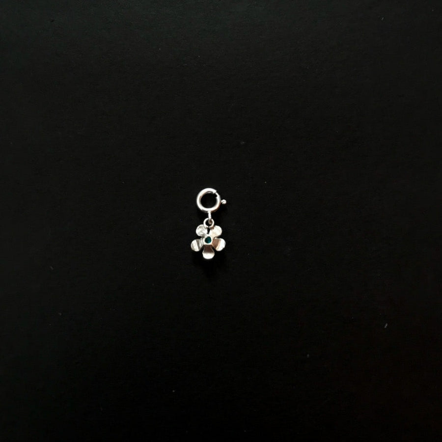 Buy silver flower Charms Online in India | Quirksmith
