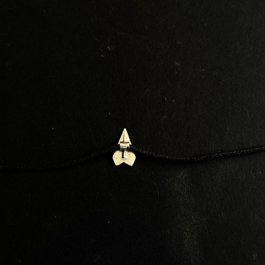 Buy black thread with silver charms nazarbattu anklets online - Quirksmith 