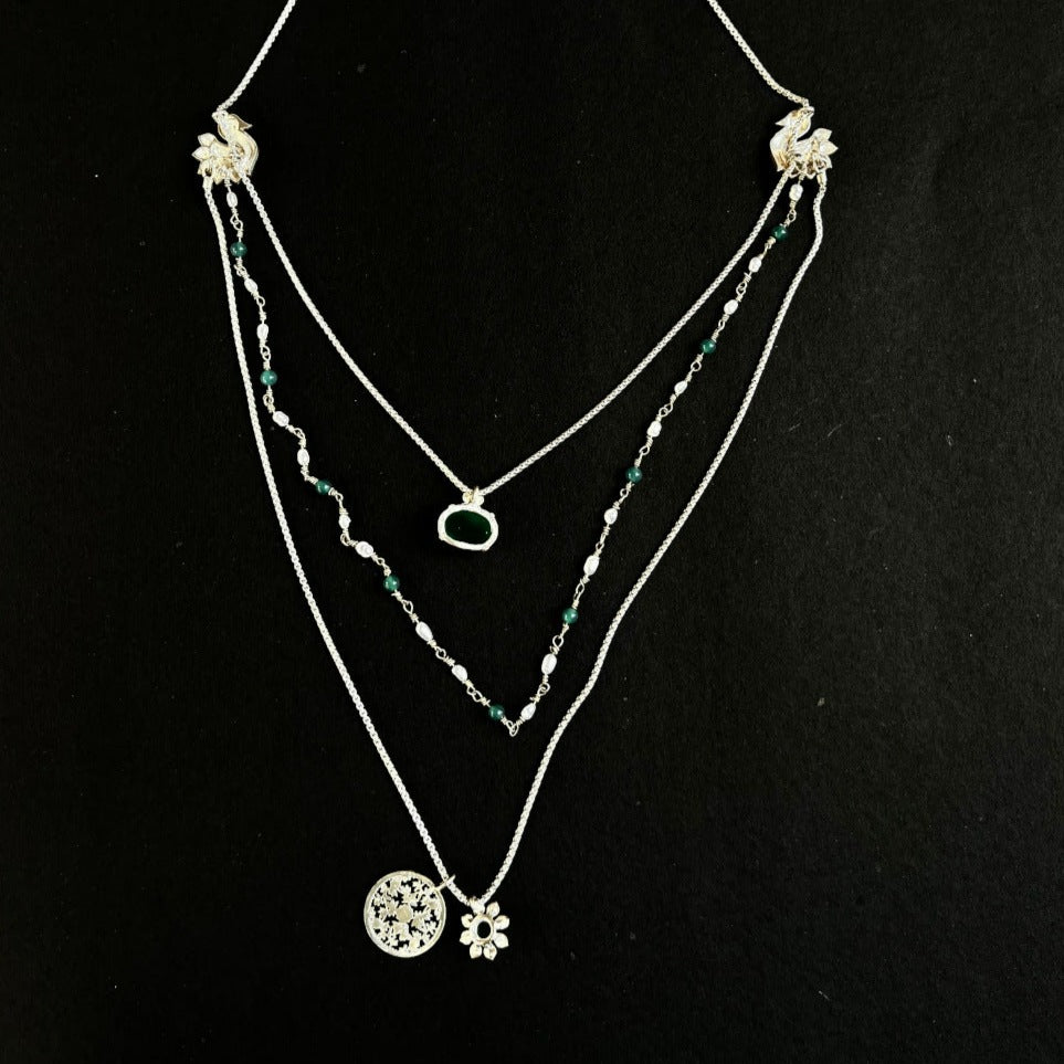 Buy Pure Silver Necklaces For Women - Quirksmith