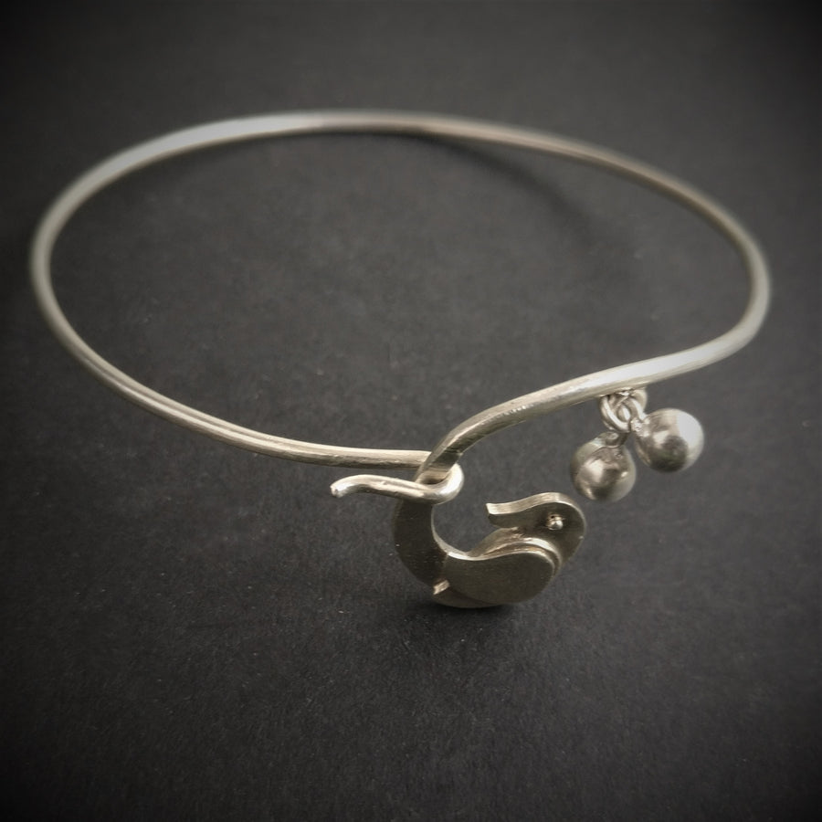 Trendy Silver Anklets by Quirksmith - Mudra Anklet
