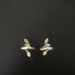 Shop for Silver leaf design toe rings from Quirksmith