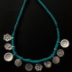 Buy Silver Multi motif Necklace Online - The Life Necklace - Quirksmith